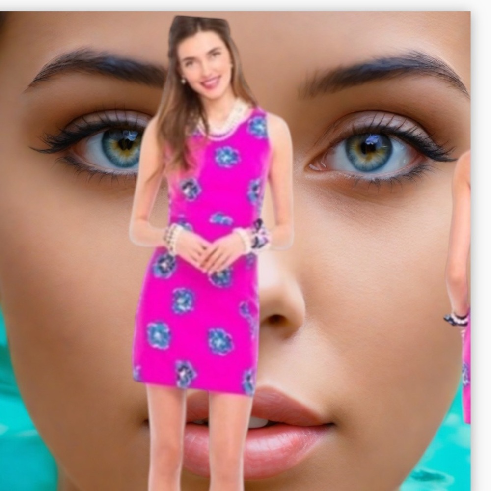 Lilly Pulitzer Hot Pink Dress